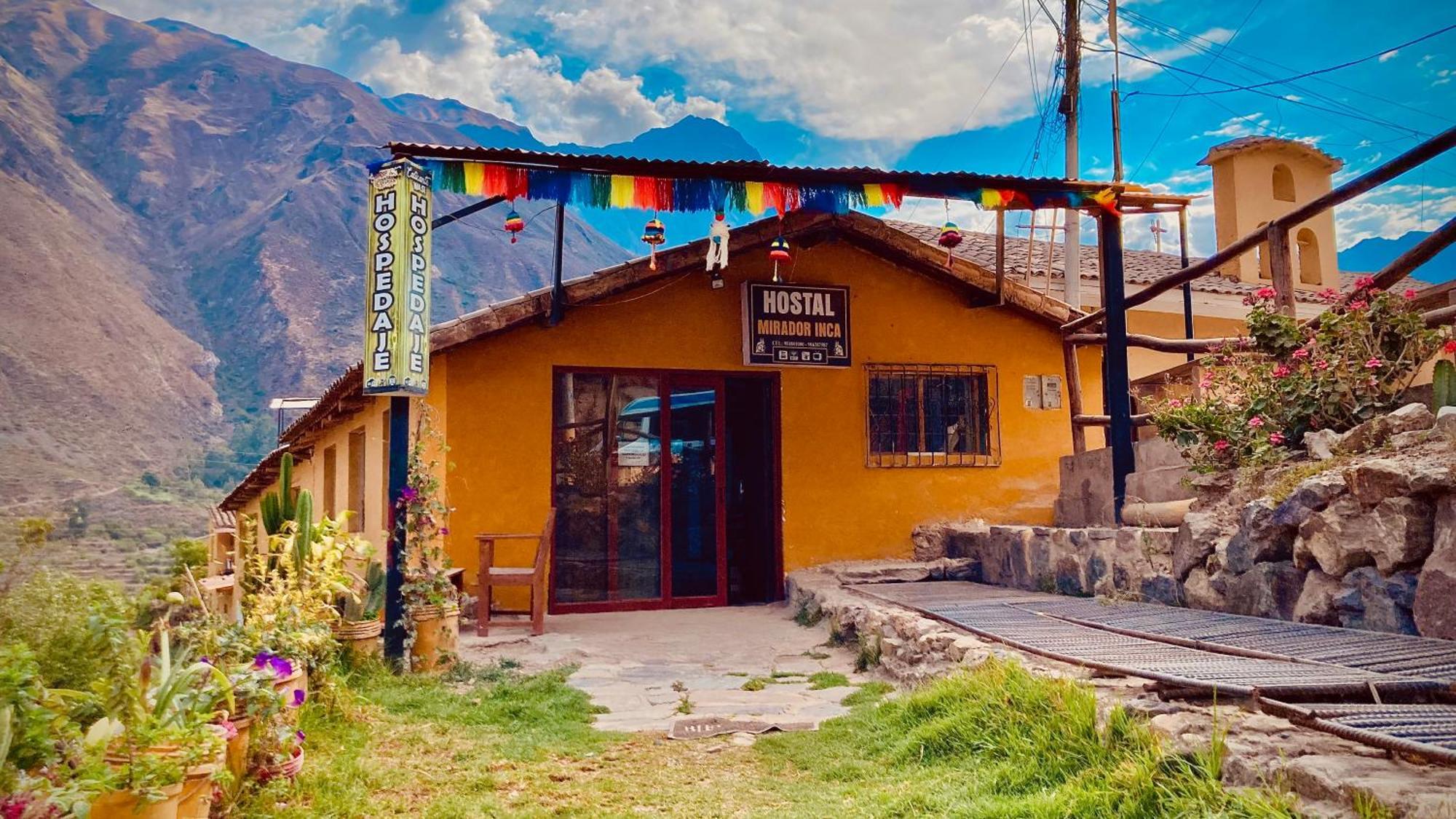 Mirador Inka Hotell Ollantaytambo Eksteriør bilde