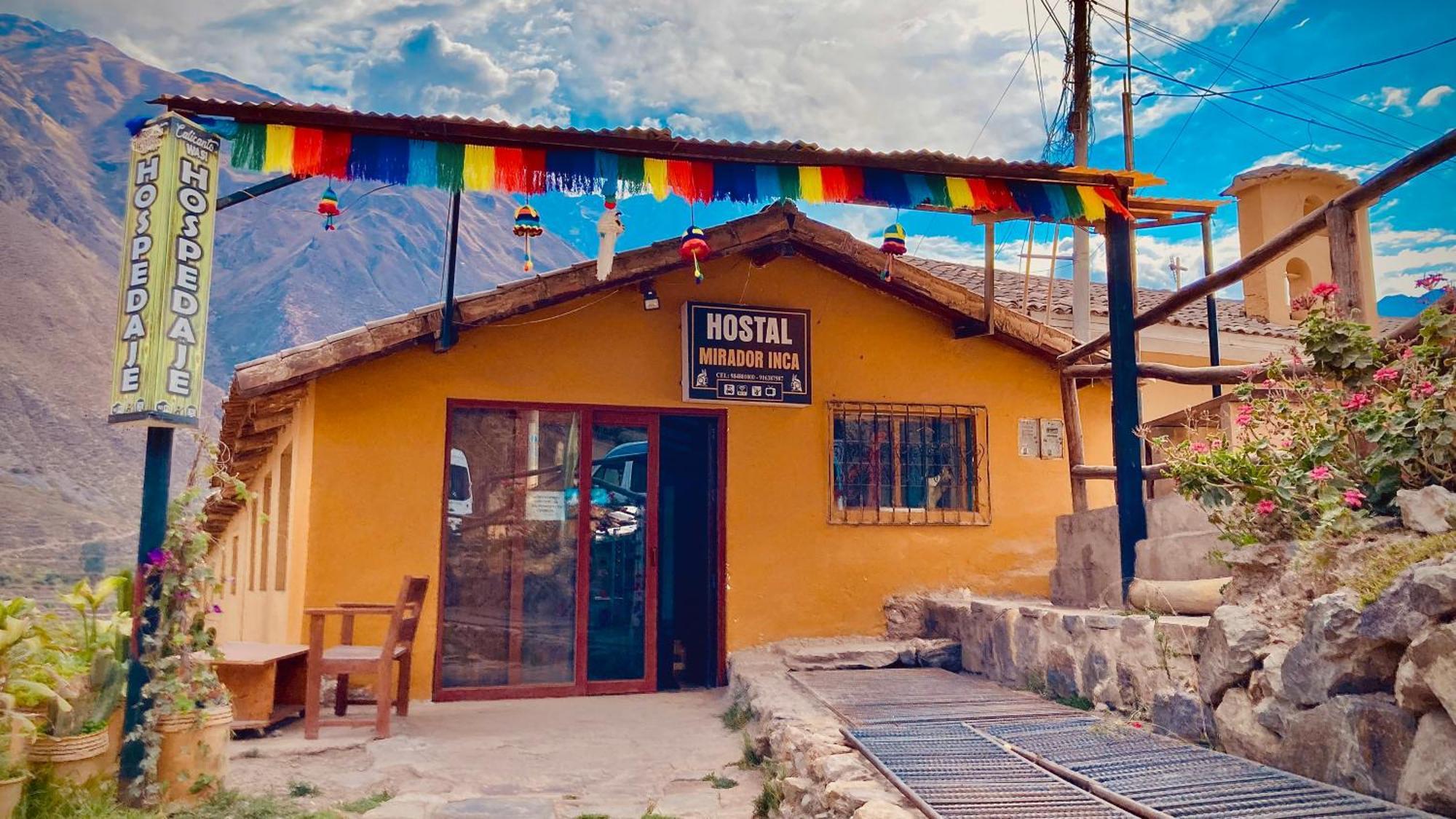 Mirador Inka Hotell Ollantaytambo Eksteriør bilde
