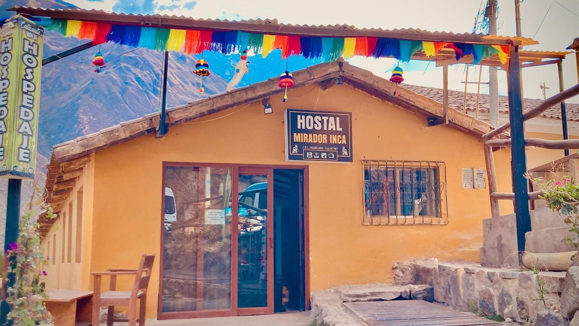 Mirador Inka Hotell Ollantaytambo Eksteriør bilde